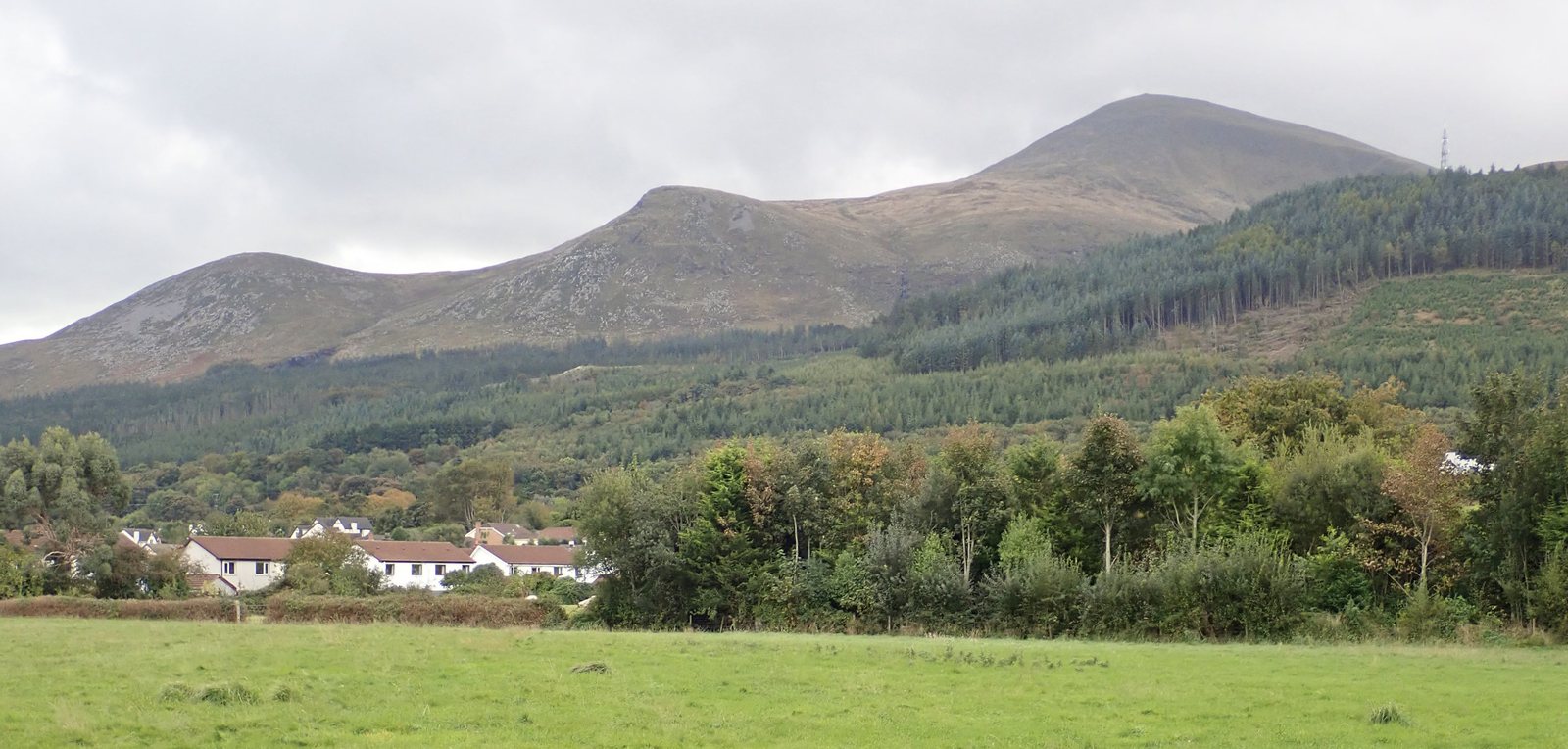 Slieve Donard above Newcastle
