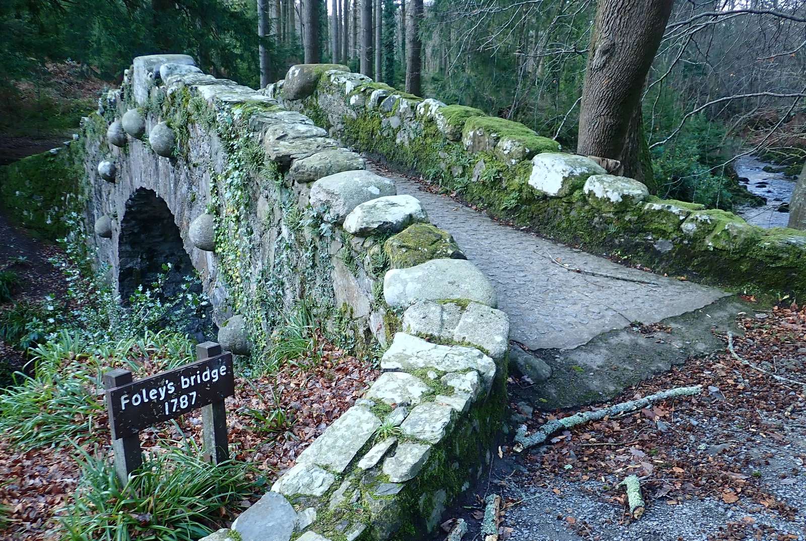 Foley’s Bridge in Tollymore